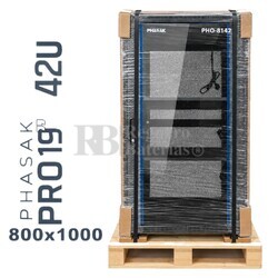 Armario Rack 42U 800x1000 | Phasak Pro PHO-8142 19 In